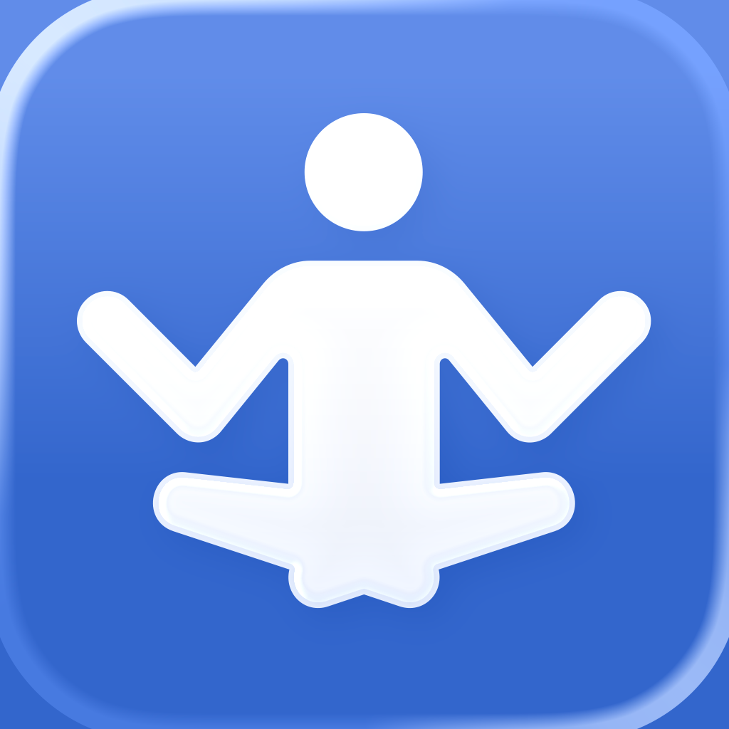 Minimalist Meditation Icon